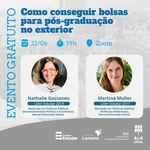 Evento ao vivo conta como conseguir bolsas para pós no exterior