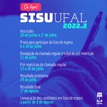Lista de convocados no Sisu e edital de pré-matrícula serão publicados segunda