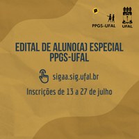 Programa de Pós-graduação em Sociologia lança edital de aluno especial