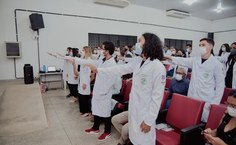 Cerimônia do jaleco no Campus Arapiraca