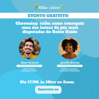 Estão abertas inscrições para evento on-line sobre mestrado no exterior