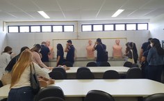 Mostra recebeu em torno de cem alunos por hora dos ensinos fundamental, médio, superior e técnico