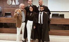 Equipe da Ufal vencedora do 4º Concurso de Júri Simulado