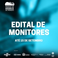 Festival de Música de Penedo abre inscrições para monitoria voluntária