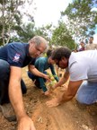 Plantio mudas em Arapiraca - Calourada