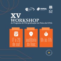 15º Workshop da Pós-graduação em Física recebe inscrições