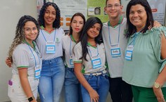 Grupo de estudantes do campus do Ifal em Murici participam da Sinpete 2023 (Foto: Deriky Pereira)