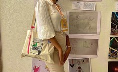 Estudantes em apresentação (Fotos: arquivo pessoal)