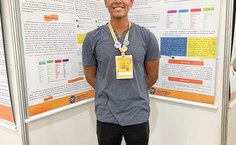 Estudantes em apresentação (Fotos: arquivo pessoal)