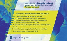 Estudantes de Contabilidade retomam atendimento de contabilidade para a sociedade