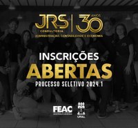 JRS Consultoria abre inscrições para novos integrantes