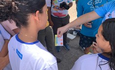 Ação de monitoramento da qualidade das águas do Rio São Francisco