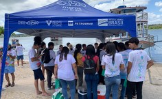 Ação de monitoramento da qualidade das águas do Rio São Francisco