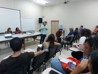 Daniel Carvalho falando sobre ações de investimento em CT&I da Fapeal (Foto - Deriky Pereira)