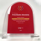 Prêmio recebido pelo projeto Sorriso de Plantão