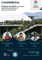 Campus Arapiraca debate o Brasil de 2023 em evento gratuito