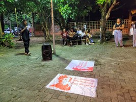 Comunidade universitária da Ufal realiza ato contra a violência