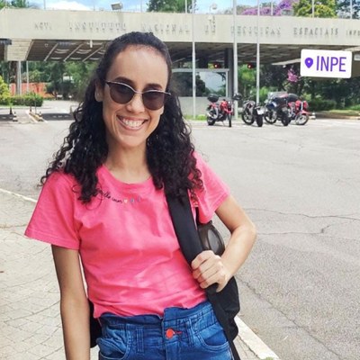 Nayara da Costa sempre estudou em escola pública e conquistou uma vaga no doutorado do Inpe