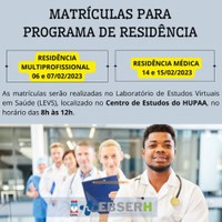 Hospital Universitário abre período de matrículas na Residência Médica