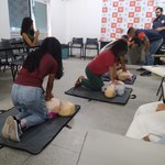 Equipe do Paespe participa de treinamento de primeiros socorros