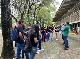 Estudantes do município de Ibateguara visitam Ufal pela primeira vez