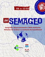 Semana de Geografia abre prazo para submissão de trabalhos