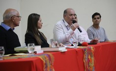 Além de Suplicy, compuseram a mesa, o reitor da Ufal, professores, servidores e estudantes