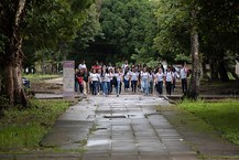 Turmas chegaram cedo para conhecer os espaços da Ufal