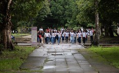 Turmas chegaram cedo para conhecer os espaços da Ufal