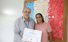Reitor Tonholo e Ellen Lopes