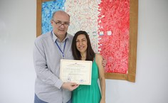 Reitor Tonholo e Josenilda Cavalcante