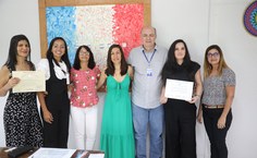 Sete diplomadas receberam os documentos, que passaram a ter validade no território nacional