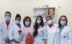 Doação de sangue no HU