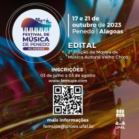 Começam as inscrições para a 2ª Mostra Autoral Velho Chico do Festival de Música