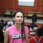 Elisson Silva, um dos monitores selecionados para a Bienal