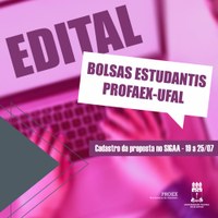 Proex vai selecionar projetos para programa de fomento a atividades de extensão