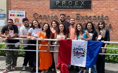 Estudantes da Ufal que foram à Intercom