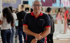 O professor de Língua Portuguesa, Lucas Anderson dos Santos