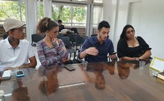 Vitor pontou as questões encaminhadas ao reitor pelos estudantes