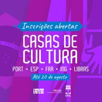 Ufal abre vagas para cursos de línguas pelo Casas de Cultura no Espaço Cultural