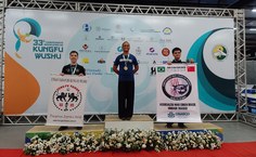 Victor de Oliveira conquistou o bicampeonato brasileiro universitário de Kung Fu