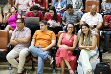 Aleilson Rodrigues,  Renato Santos Rodarte,  Amanda Lys Silva e Maria Danielle Araújo Mota, docentes do ICBS .