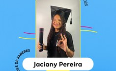 Jaciany marcou 960 pontos na Redação com o cursinho do Conexões de Saberes