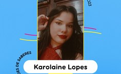 Karolaine marcou 940 pontos na Redação com o cursinho do Conexões de Saberes