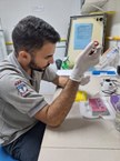 O estudante de Medicina Veterinária da Ufal, Valdir Vieira, se prepara para iniciar o curso de mestrado na UFRPE (Foto Acervo Pessoal)