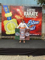 Estudante conquista medalhas em Campeonato Brasileiro de Karatê