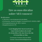 Estudantes de Contábeis atendem microempresários em Shopping