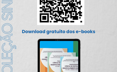 Os e-books podem ser baixados gratuitamente pelo QR Code