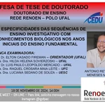 Primeiro doutorado de programa em rede na Ufal será defendido segunda (18)