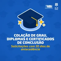 Biblioteca informa prazos para pedidos de colação, diplomas e certificados